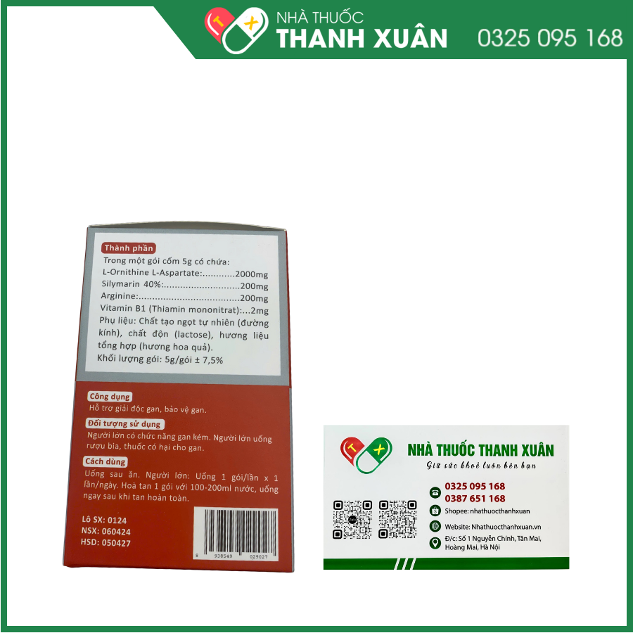 OceLiver Extra thanh nhiệt, giải độc, tăng cường chức năng gan